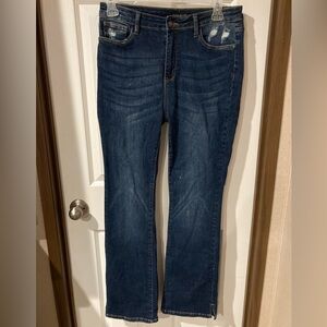 Judy Blue Dark Wash Slim Bootcut Jeans Womens 13/31